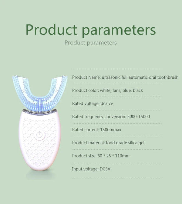 Auto U-Shape Sonic Toothbrush