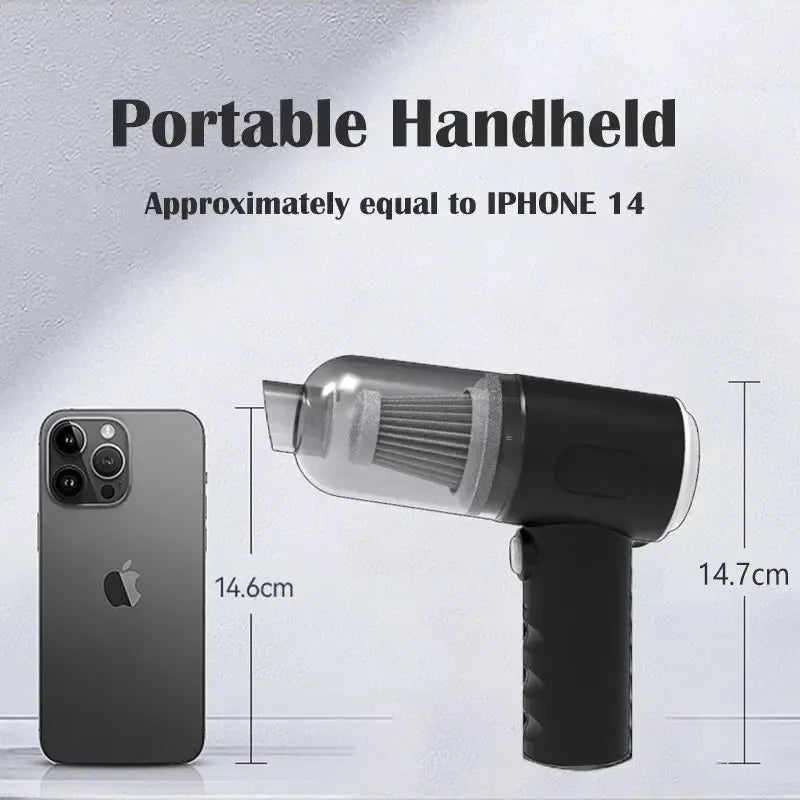 QuickClean Portable Car Vacuum