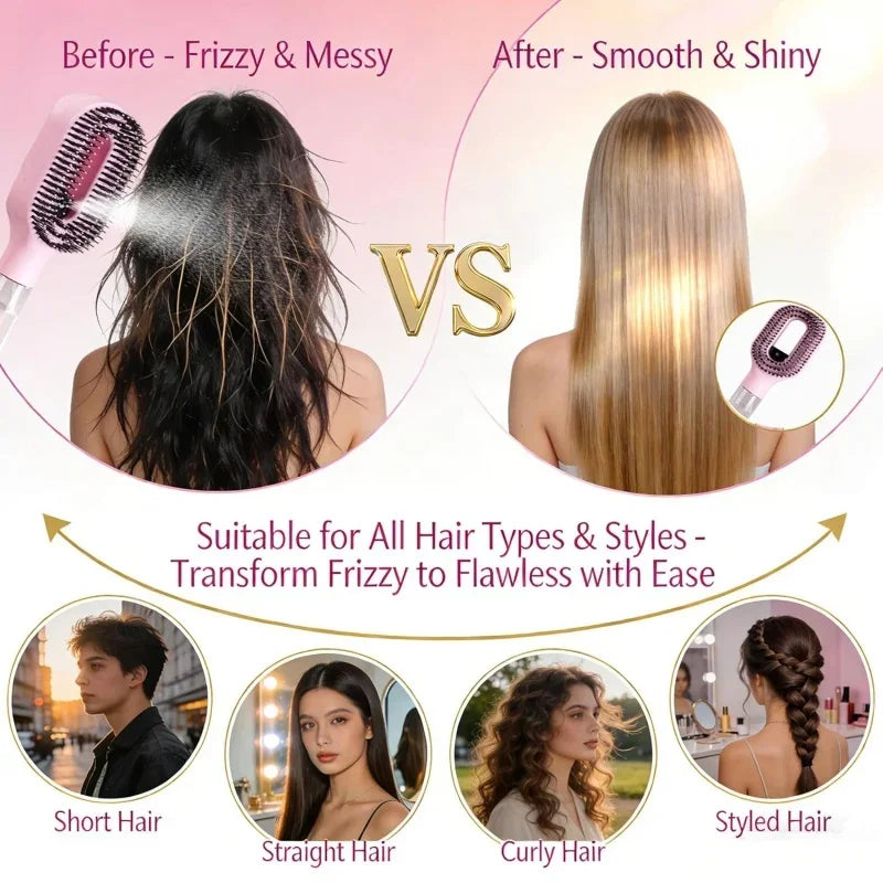 Spray Detangling Scalp Massage Brush