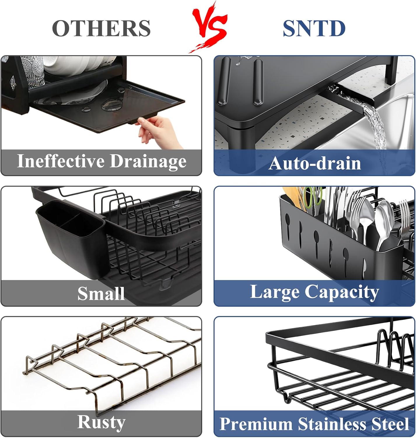 CounterTop Dish Drying Rack