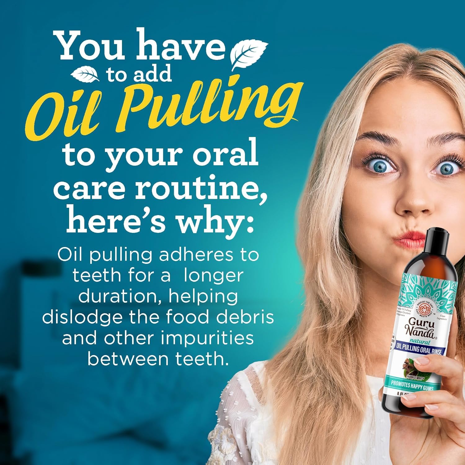 CocoMint Daily Oil Pulling Rinse
