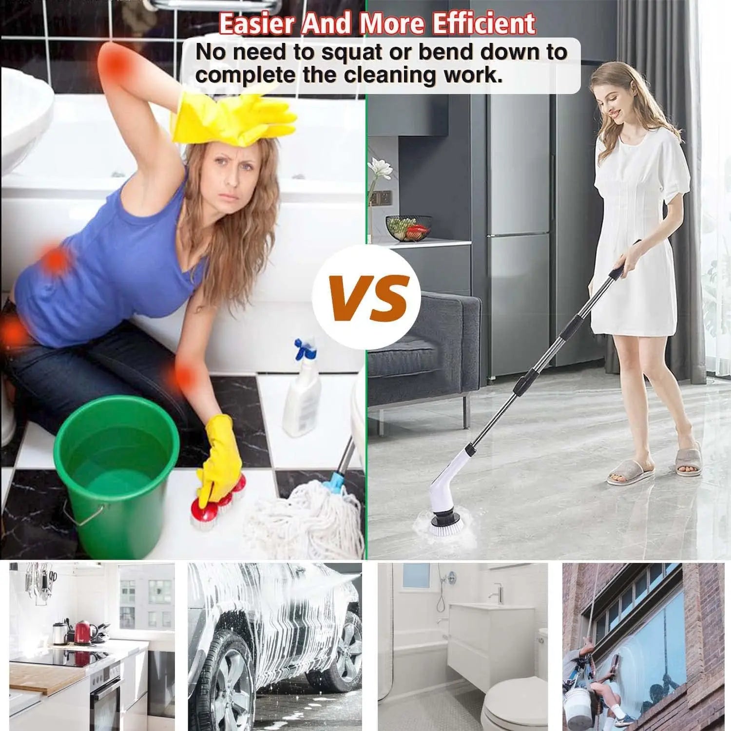 PowerSpin Cordless Scrubber