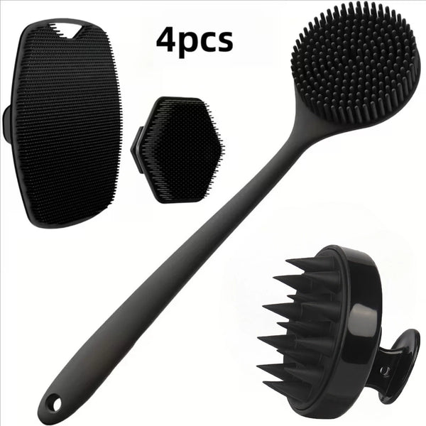 Silicone Body Scrubber Set